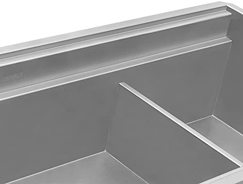 Ruvati 45-in Double Bowl Two-Tier Workstation Kitchen Sink - RVH8253 - Image 7
