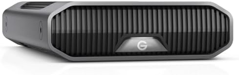 SanDisk Professional 22TB G-Drive Enterprise-Class External Desktop Hard Drive - 7200RPM Ultrastar HDD Inside, USB-C (10Gbps), USB 3.2 Gen 2, Mac Ready - SDPHF1A-022T-NBAAD, Dark Grey by Unknown