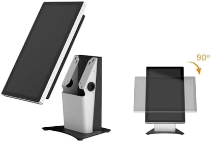 Kiosk VESA Display Stand All Metal for 15.6 inch Screen Monitor - BSC804BW - Image 5