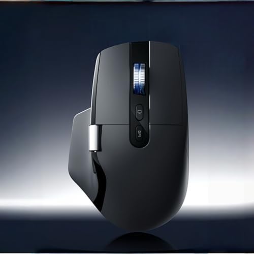 Ergonomic Productivity Wireless Mouse, Infinite & Side Scroll by DiscoverMiniLuxis