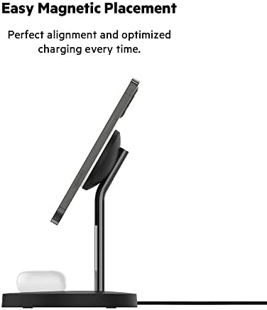 Belkin MagSafe 2 in 1 Wireless Charging Stand, Fast Charger - Image 3
