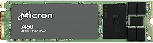 Micron 7450 PRO 960 GB Solid State Drive - M.2 2280 Internal - PCI Express NVMe [PCI Express NVMe 4.0 x4] - Read Intensive - TAA Compliant by Unknown
