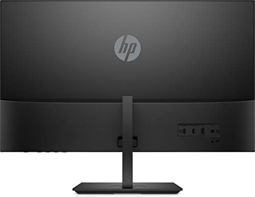 HP 27-inch Monitor with Height Adjust (27f 4K, Natural Silver and Black) - Image 4