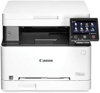 Canon Color imageCLASS MF652Cw - Wireless Laser Printer, Multifunction with Scanner, Copier, Mobile Ready, 3 Year Limited Warranty, 22 PPM Color, White by Unknown