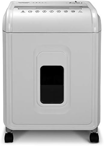 Aurora AU1480MA Professional Grade 14-Sheet Micro-Cut Paper and CD/Credit Card Shredder/ 30 Minutes Continuous Run Time, White/Gray - Image 6