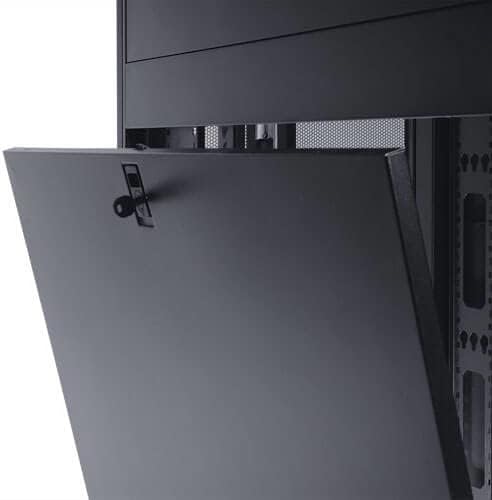 SQUARE D Tripp LITE SR45UBWD Rack Enclosure,45U,Wide,Deep,Doors,Sides - Image 2