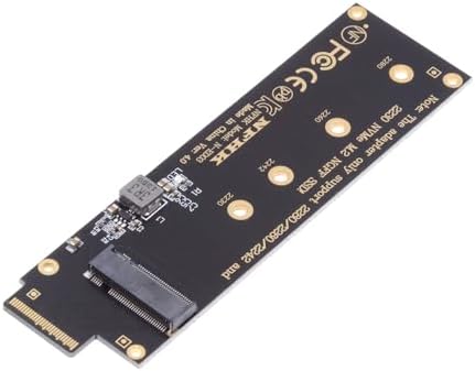 CY Card NVMe NGFF M-Key 4X to PCI-E Ruler 1U GEN-Z EDSFF Short SSD E1.S Host Carrier Adapter by Home