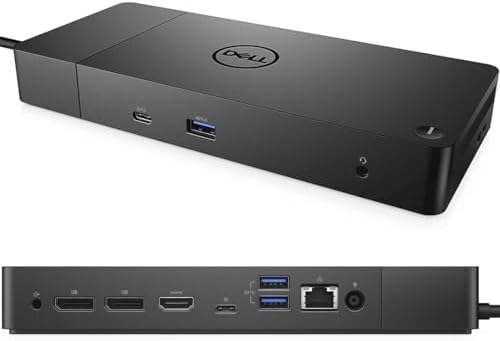 Dell WD19 Docking Station Bundle with USB-C and Dual Monitor Support - Full Package w/Dell WD19 Universal Dock, 180W Power Adapter, Thunderbolt 3 & Ethernet Cable, Cleaning Cloth (Renewed) - Image 2