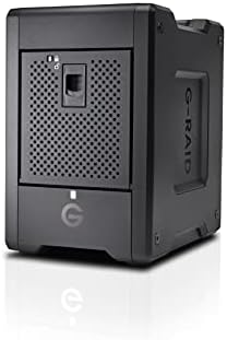 SanDisk Professional 24TB G-RAID Shuttle 4 - Enterprise-Class 4-Bay External Hard Drive, Thunderbolt 3 and USB-C, Transportable, Hardware RAID - SDPH34H-024T-NBAAB by Unknown