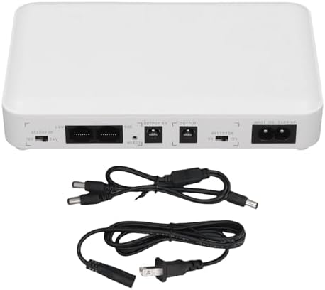 Mini UPS Uninterruptible Power Supply 8000mAh Backup Battery 5V 9V 12V POE 15V 24V for Router Modem (US Plug) by Odorkle