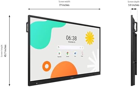 SAMSUNG 86" Interactive Display Whiteboard WAF Series, Compatible with Android™ Devices, EDLA Certified, OPS Slot, Smart Wireless Sharing, LH86WAFWLGCXZA - Image 3