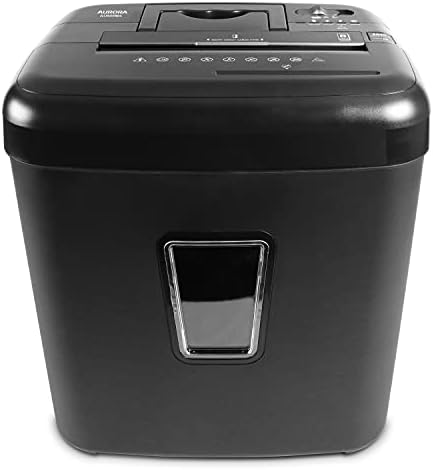 Aurora AU808MA High-Security 8-Sheet Micro-Cut Paper, CD/DVD and Credit Card Paper Shredder - Image 6