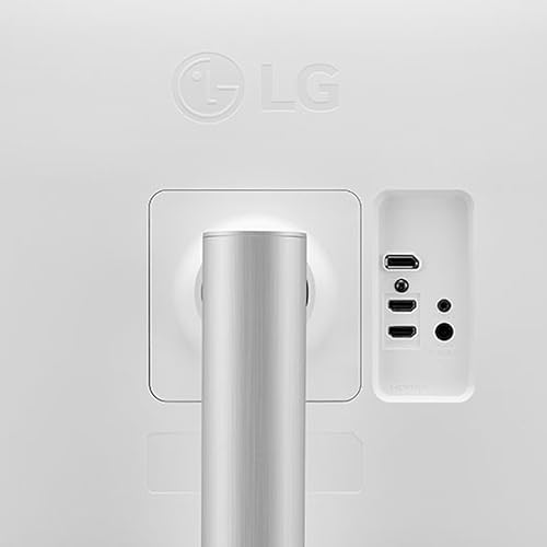 LG 27UP650K-W 27-inch Ultrafine 4K UHD (3840 x 2160) IPS Computer Monitor, 60Hz, 5ms, DisplayHDR 400, Reader Mode, Flicker Safe, HDMI, DisplayPort, Tilt/Height/Pivot Adjustable Stand, White - Image 6