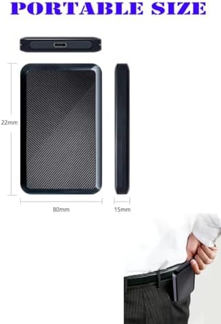 320GB Ultra Slim Portable External Hard Drive USB 3.1 Type C - Image 7