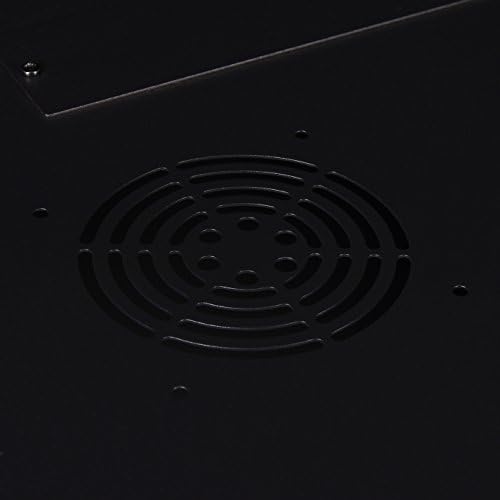 Rosewill Professional 6U Wall mount Cabinet Enclosure 19-Inch Server Network Rack With Locking Glass Door 16-Inches Deep Black (RSWM-6U001) - Image 4