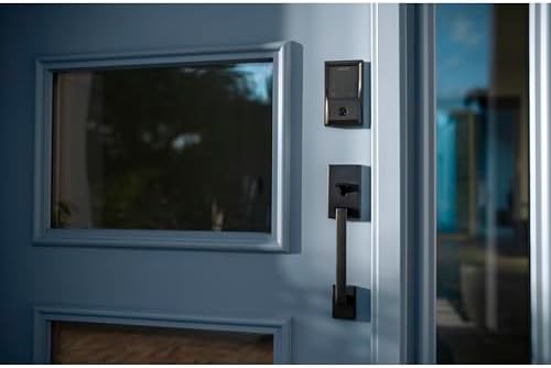 Schlage Encode Smart WiFi Deadbolt Lock with Century Trim, Matte Black - Image 6