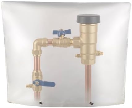 30"Wx26"H Backflow Preventer Insulation Cover, Sprinkler Covers for Outside by Quoyiyo