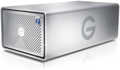 G-Technology 16TB G-RAID with Thunderbolt 2 and USB 3.0, Removable Dual Drive Storage System, Silver - 0G04097-1 by G-Technology