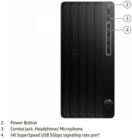 HP Desktop 2026 Tower, Intel Quad-Core Processor, 16GB RAM, 512GB PCIe SSD - Image 3