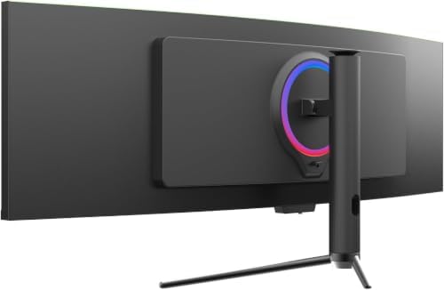 GAMEPOWER 49 inch Curved Ultrawide Gaming Monitor, 5K, DisplayPort, Type-C, FreeSync, Gsync, Height - Tilt Adjustable, 1Ms, 120Hz, 32:9, DQHD, 5120 x 1440P, R1800 - Image 7