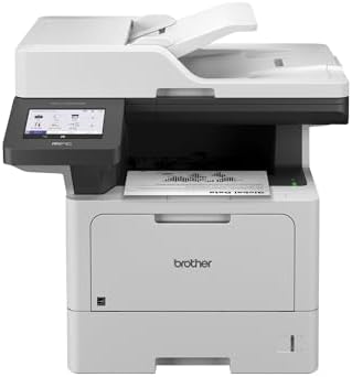 Brother Professional Laser Printer All-in-One with Scanner and Copier, High-Speed 50 ppm Monochrome Printing, Wireless Network Ready, Dual-Band WiFi, Auto 2-Sided Print (MFC-L5915DW) - Image 7