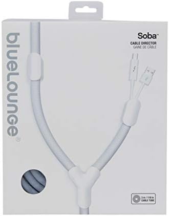 Bluelounge BLUSB-WH Soba Cable Director, White - Image 5