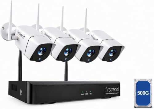(2026 New) Firstrend WiFi Wireless Security Camera System 24/7 Recording by firstrend