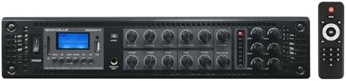 Rockville RCS350-6 6-Zone Commercial Bluetooth Amp, 10 WET-6525B Speakers - Image 2