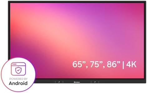 Promethean ActivPanel LE 75” High Specification Digital Whiteboard, 4K UHD, Interactive Display, Android OS, EDLA Certified, 3 Year Onsite Support (Panel Only) - Image 2