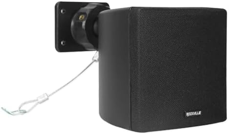 Rockville RCS80-1 70V Commercial Audio Bundle with 2 Pair Cube Speakers - Image 6