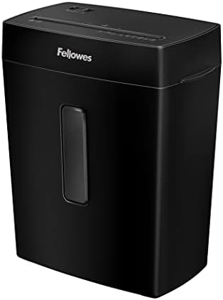 Fellowes P-40C 8 Sheet Cross-Cut Deskside Paper Shredder for Home Office by FellowesBrands