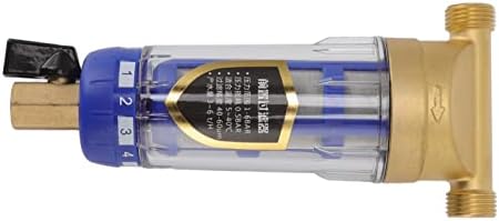 Cyclonic Sedimentation Water Filter G1/2in Backwashing Copper Whole House Water Filter for Washer - Image 5
