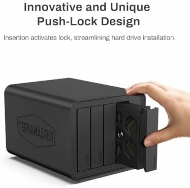 TERRAMASTER F4-212 4-Bay NAS Quad Core CPU, 2GB RAM (Diskless) - Image 6