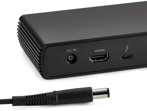 Amazon Basics Thunderbolt 4 Pro Docking Station, Dual 4K Monitor Support, 8K Display, 2xTBT4, 1xHDMI2.1, 3xUSB A 3.1, RJ45 Ethernet, Black, 7.86 x 2.95 x 1.23 inches (Pack of 10) - Image 5