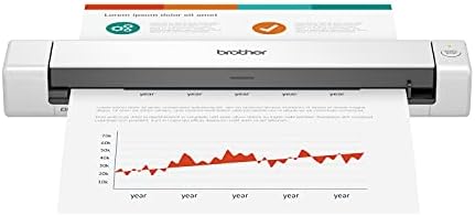 Brother DS-640 Compact Mobile Document Scanner, (Renewed Premium) by Amazon+Renewed