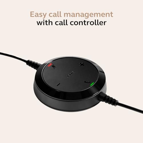 Jabra Evolve 20 SE Wired Single-Ear Headset with Microphone for Work, USB-A and USB-C Wired Headphones, Works with Online Meeting Platforms, Connects to Laptops, iPhone & Android Devices - Image 4