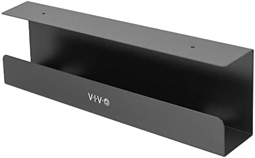 VIVO Low Profile 17 in Under Desk Cable Management Tray by VIVO
