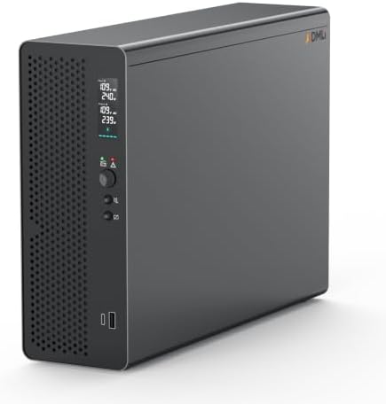 1500VA 1000W UPS Lithium Backup Battery Pure Sine Wave for Home & NAS by ADMLiAdvancedLithiumPower