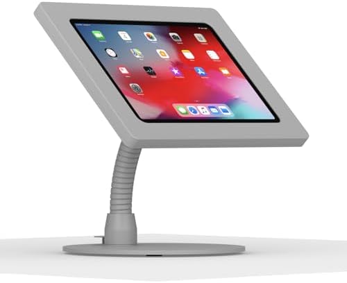 VidaMount Light Grey Exposed Rear Camera Enclosure and Portable Flexible Stand [Bundle] Compatible with iPad Pro 11" (1st Gen) & Air 10.9" (4th Gen) by VidaMount