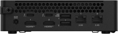 ASUS NUC 16 Pro NUC16GDKU7 Mini PC, Grand Canyon Core Ultra 7 356H,16-Cores 4.7Ghz, 16GB RAM + 1TB NVMe, Dual 2.5GbE LAN, Arc Graphics, Quad Display, WiFi 7 + BT 6.0, Win 11 Pro (16GB RAM + 1TB NVMe) - Image 3