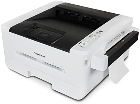 Visioneer Rabbit PC30dwn Laser Printer/Copy Machine, USB Office Printer and Copier for PC and Mac, 30 PPM, Sheetfed 250 Page Automatic Document Feeder (ADF), White by Visioneer