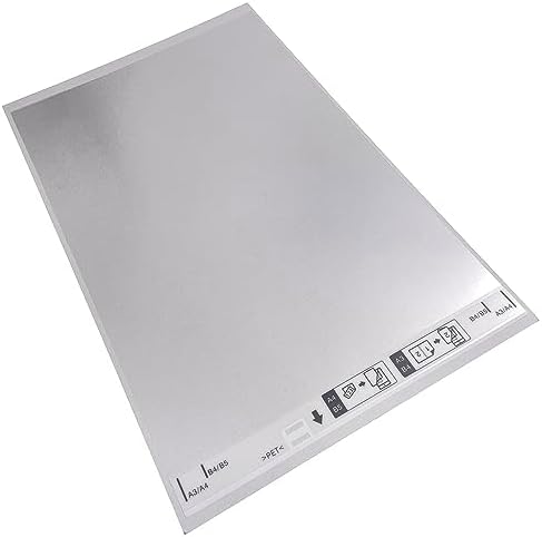 5pcs X B12B819051 Carrier Sheet B12B813431 4T8624 Sheets Compatible with Epson A4 Scanner Scan A3 B4 Odd-Sized Wrinkled Flimsy Folded Receipt Newspaper Magazine Clipping Torn Fragile Paper - Image 3