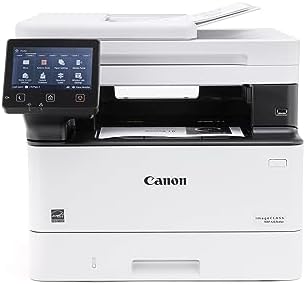 Canon imageCLASS MF465dw - Monochrome Duplex Wireless Laser Printer, All-in-One with Scanner, Copier, Fax, Home or Office, Auto Document Feeder, Mobile Ready, 3 Year Limited Warranty, 42 PPM, White by Unknown