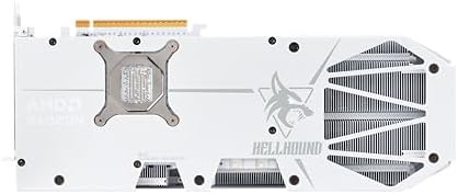 PowerColor Hellhound Spectral White AMD Radeon RX 9070 XT 16GB GDDR6 - Image 4
