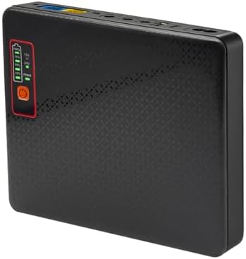 DC UPS 20800mAh(62Wh) Battery Backup for Router 12V⎓1.5A 9V⎓1A, USB 5V/2A Mini UPS for WiFi Router Uninterruptible Power Supply by Unknown