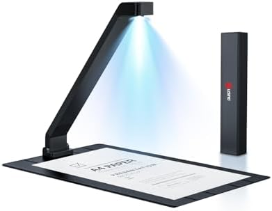 JOYUSING Scanpad100 Pro 16MP Portable Document Scanner, USB Document Camera, 1s Per Scan, OCR Text Recognition, AI Enhancement, Capture Size A4, Folds to Go, Support Win & Mac (Not for Books) by JOYUSING
