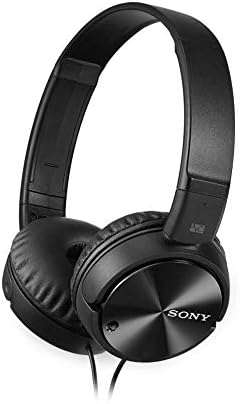Sony MDRZX110NC Noise Canceling On Ear Headphones, Black, Wired by Unknown