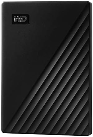 WD 2TB My Passport, Portable External Hard Drive, Black, backup software with defense against ransomware, and password protection, USB 3.1/USB 3.0 compatible - WDBYVG0020BBK-WESN by Western+Digital