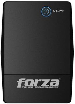 Forza UPS Battery Backup & Surge Protector 6 Outlet Battery Backup for Computer Desktop 750VA (375W) Uninterruptible Power Supply - Image 3