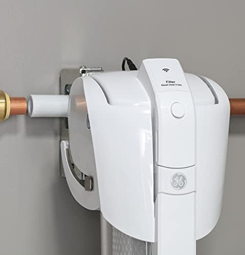 GE Smart Whole House Leak Detection Water Filtration System | Reduces Sediment, Rust & More | Install Kit Included | Filter Not Included | Replace Filter (FTHPM, FTHTM, FTHLM) Every 3 Months | GXWH70M - Image 3